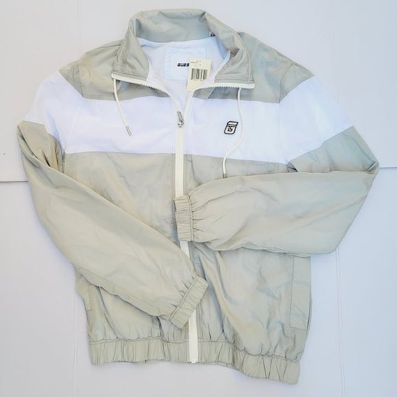 GUESS Men's Nowell Zip-Up Jacket sz L - Picture 5 of 8